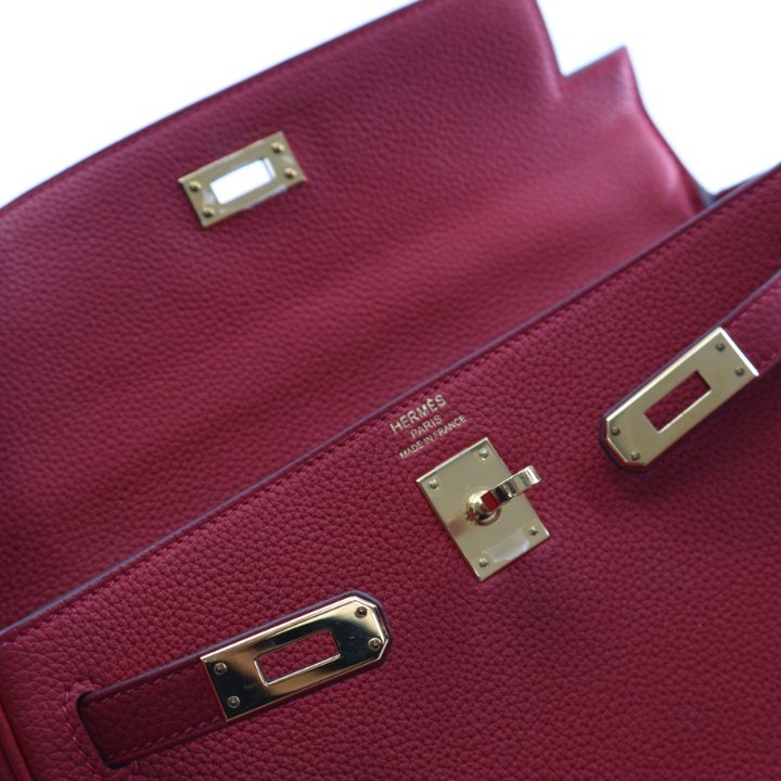 Hermes Rouge Casaque Togo Kelly 25, photo 17 of 20