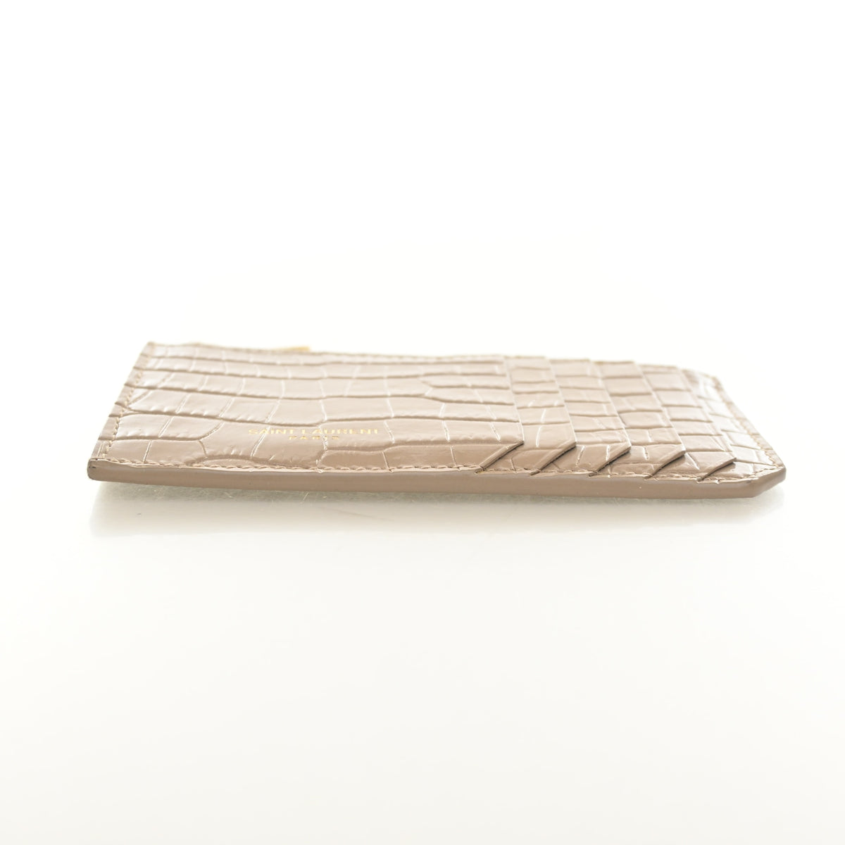 Saint Laurent Embossed Fragments Card Holder, photo 8 of 12