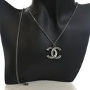 Chanel Crystal CC Pendant N...