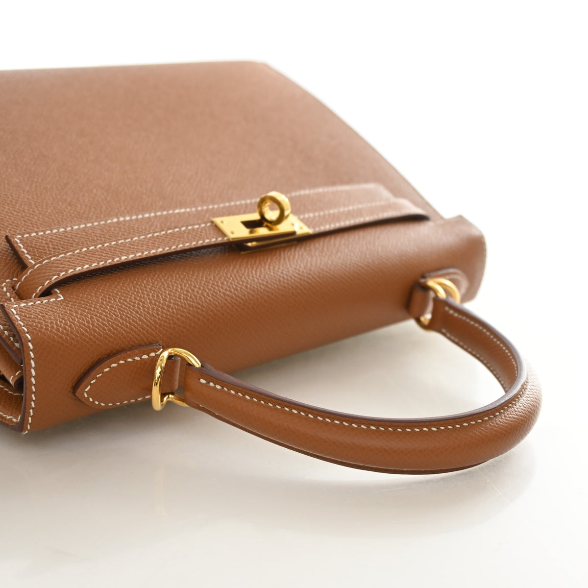 Hermes Gold Epsom Sellier Kelly 25, photo 10 of 14