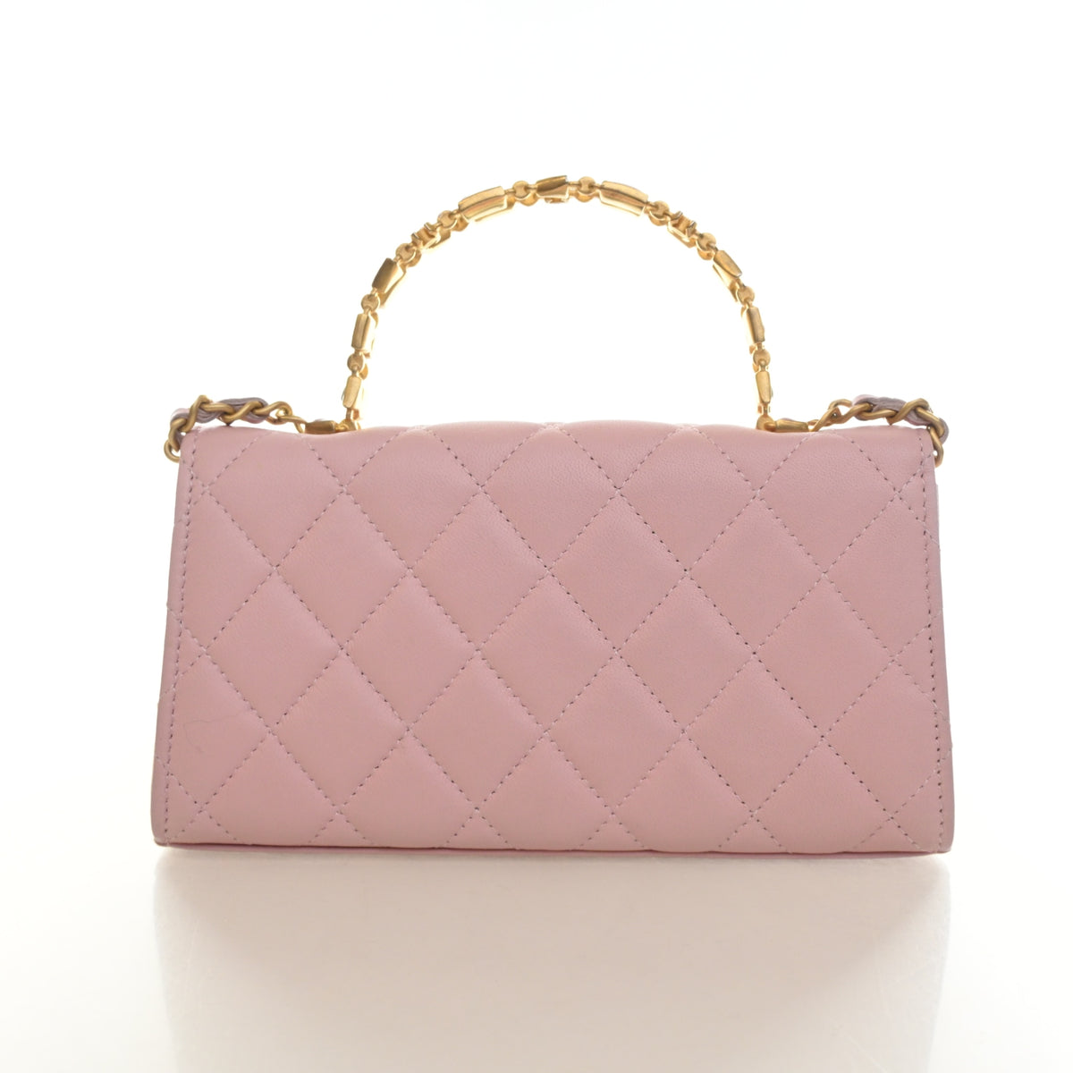 Chanel Lambskin Top Handle Phone Holder With Chain, photo 12 of 16