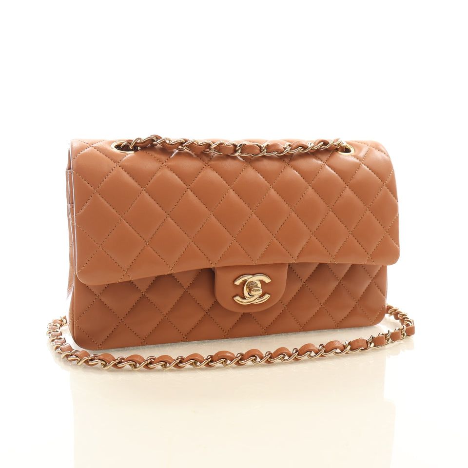 Chanel Medium Lambskin Classic Double Flap Bag