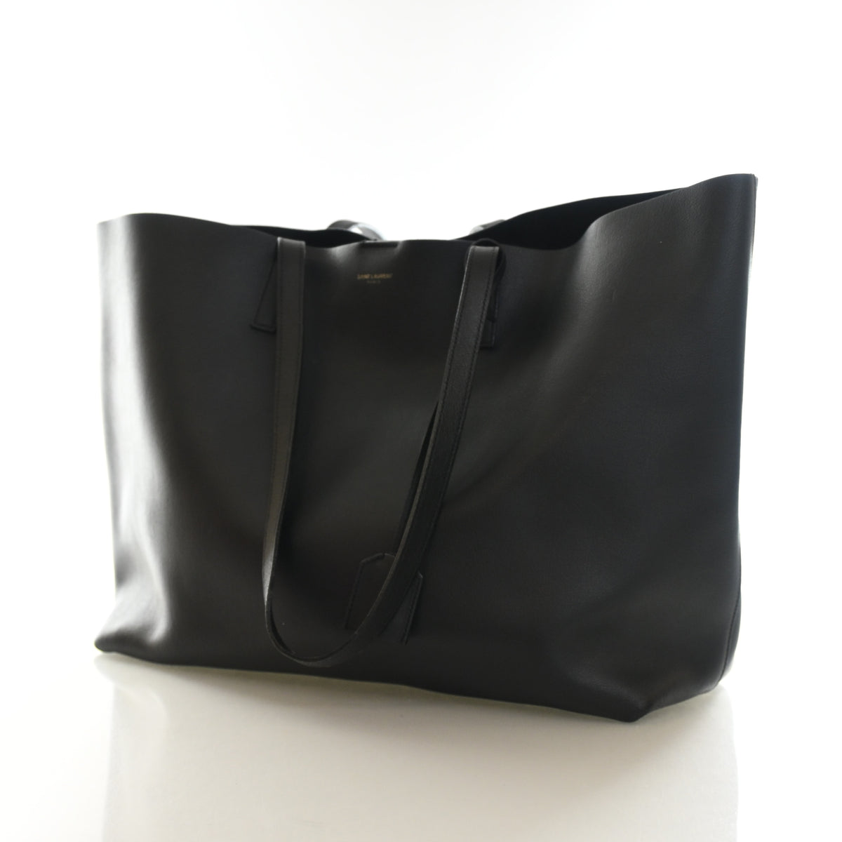 Saint Laurent Calfskin Shopping Tote, photo 3 of 17