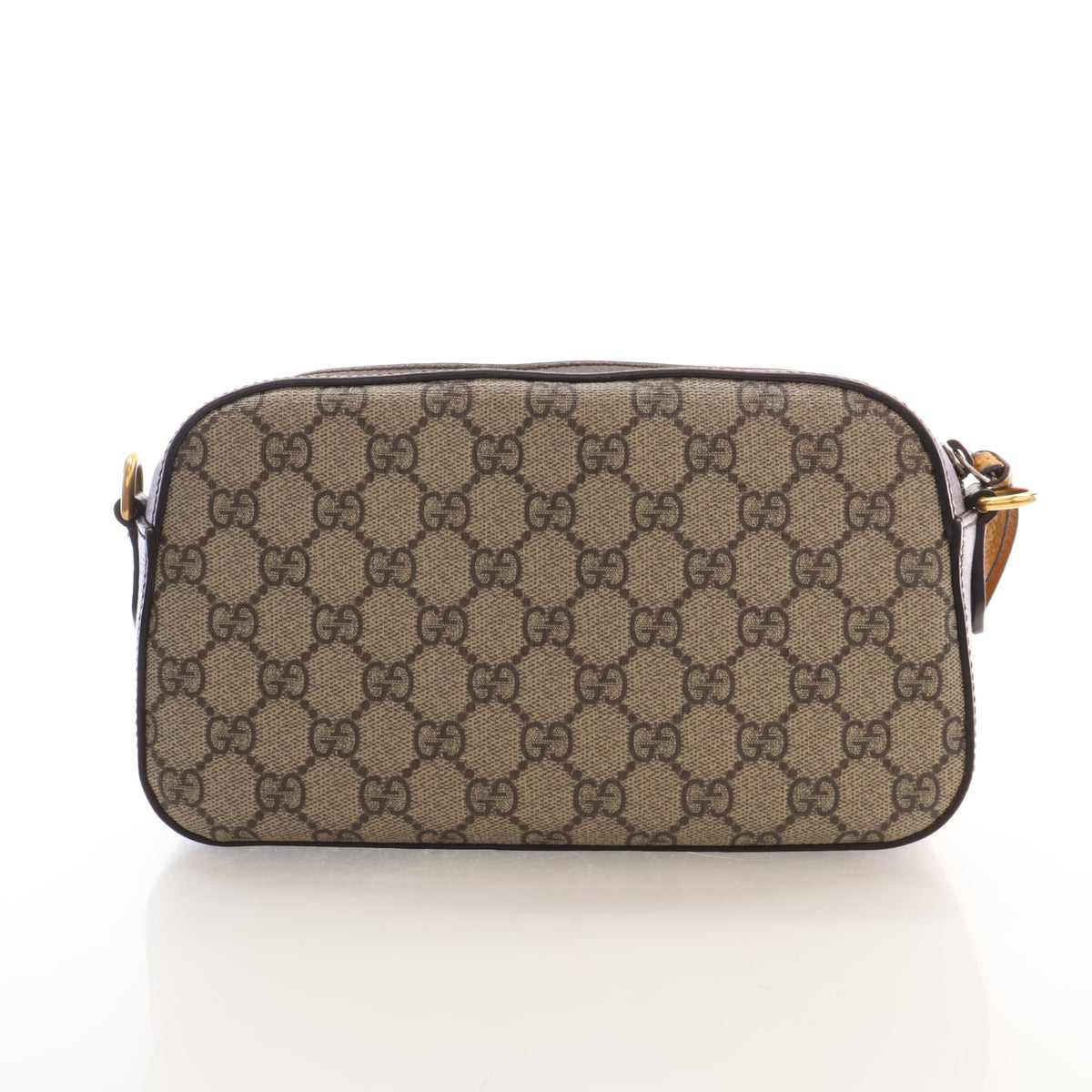 Pre-Owned Gucci Camera Bag GG Supreme Tiger, front view