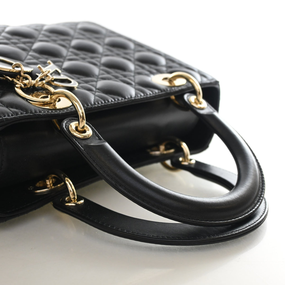 Christian Dior Medium Lambskin Lady Dior, photo 10 of 15