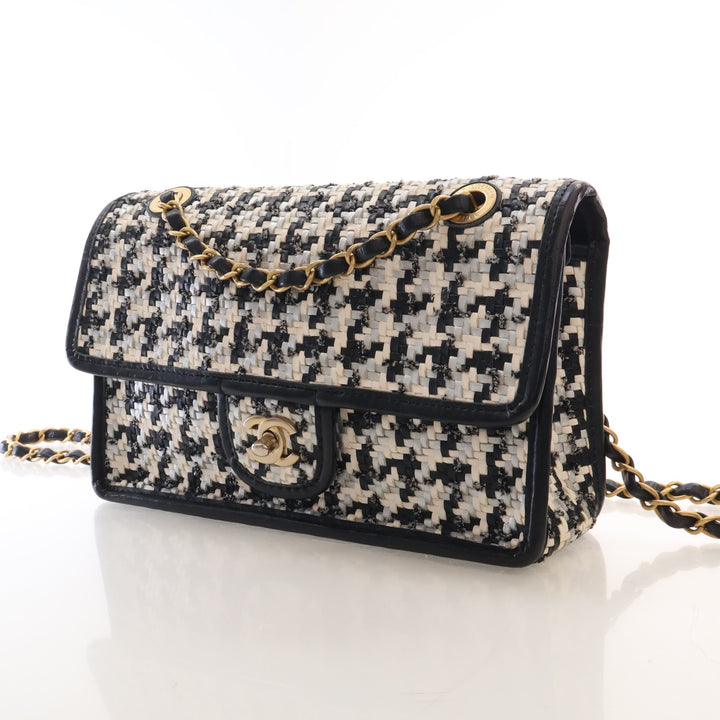 Chanel Medium Mixed Fibers Classic Single Flap Bag