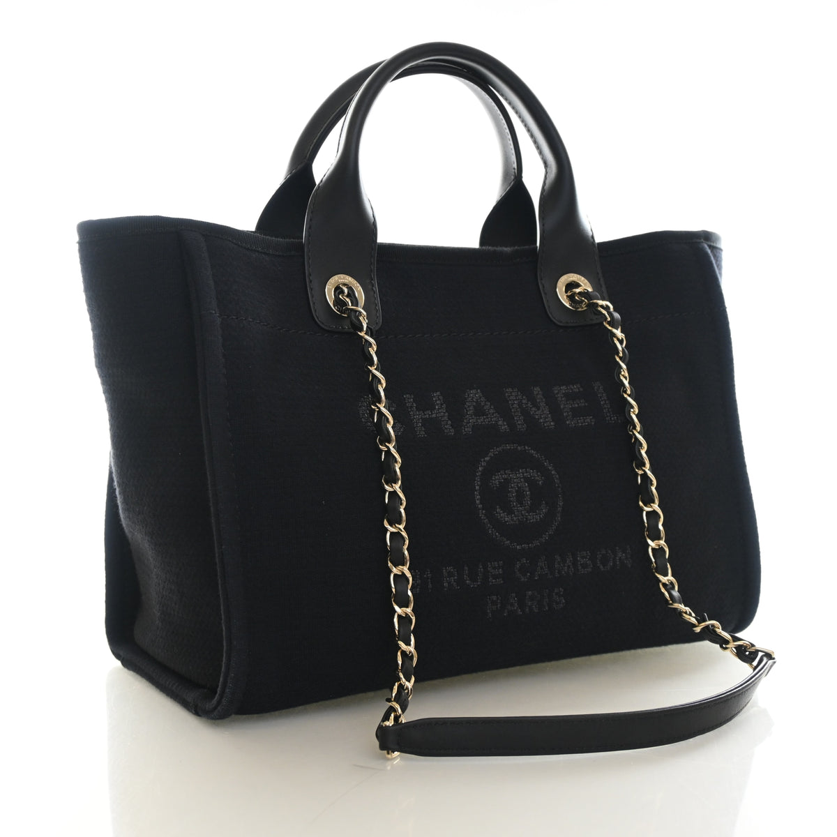 Chanel Small Mixed Fibers Deauville Tote, photo 2 of 15