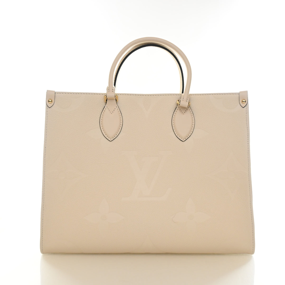 Pre-Owned Louis Vuitton Onthego MM Monogram Empreinte Giant, front view, photo 11 of 16
