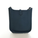 Hermes Bleu Tie Clemence Ev...