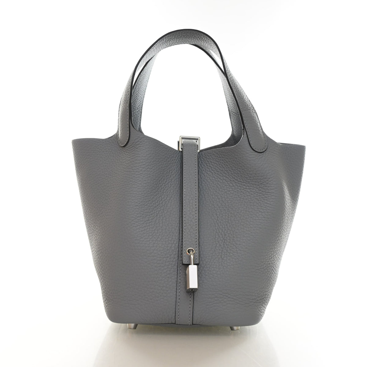 Hermes Gris Pantin Clemence Picotin Lock 18, photo 1 of 12