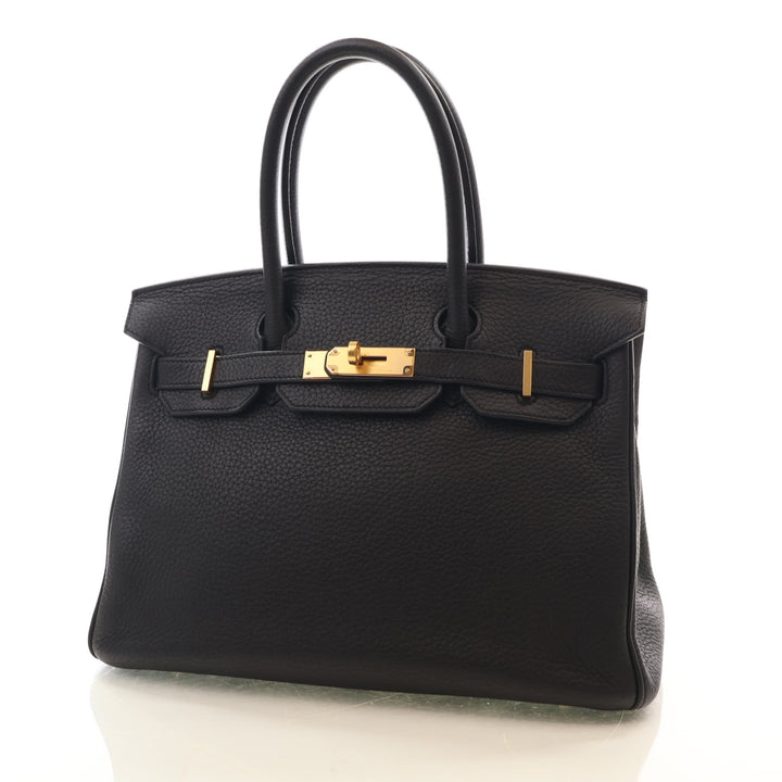 Hermes Noir Clemence Birkin 30
