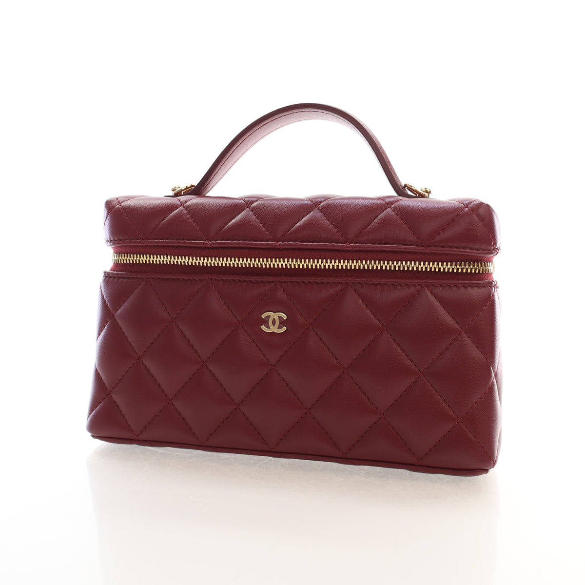 Chanel Lambskin Slim Vanity Top Handle With Chain, photo 3 of 16