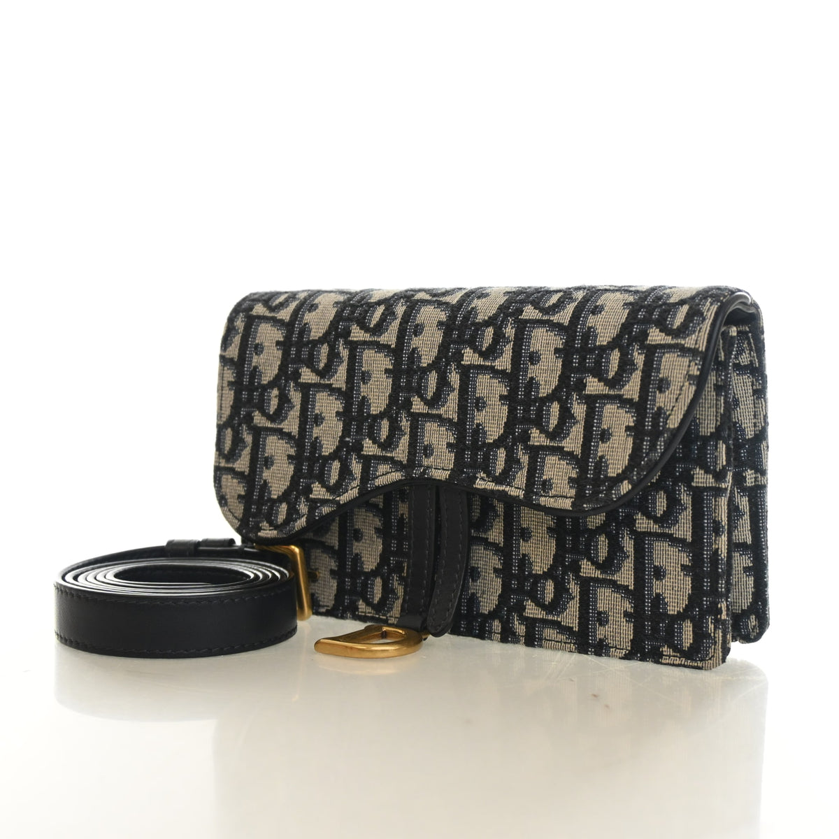 Christian Dior Oblique Slim Saddle Belt Bag, photo 3 of 12