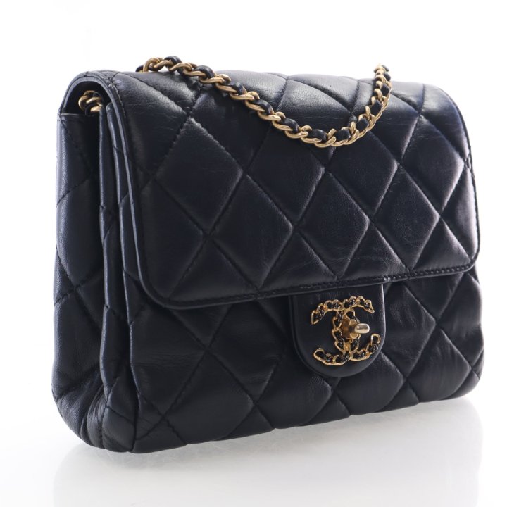 Chanel Mini Lambskin CC Flap Bag