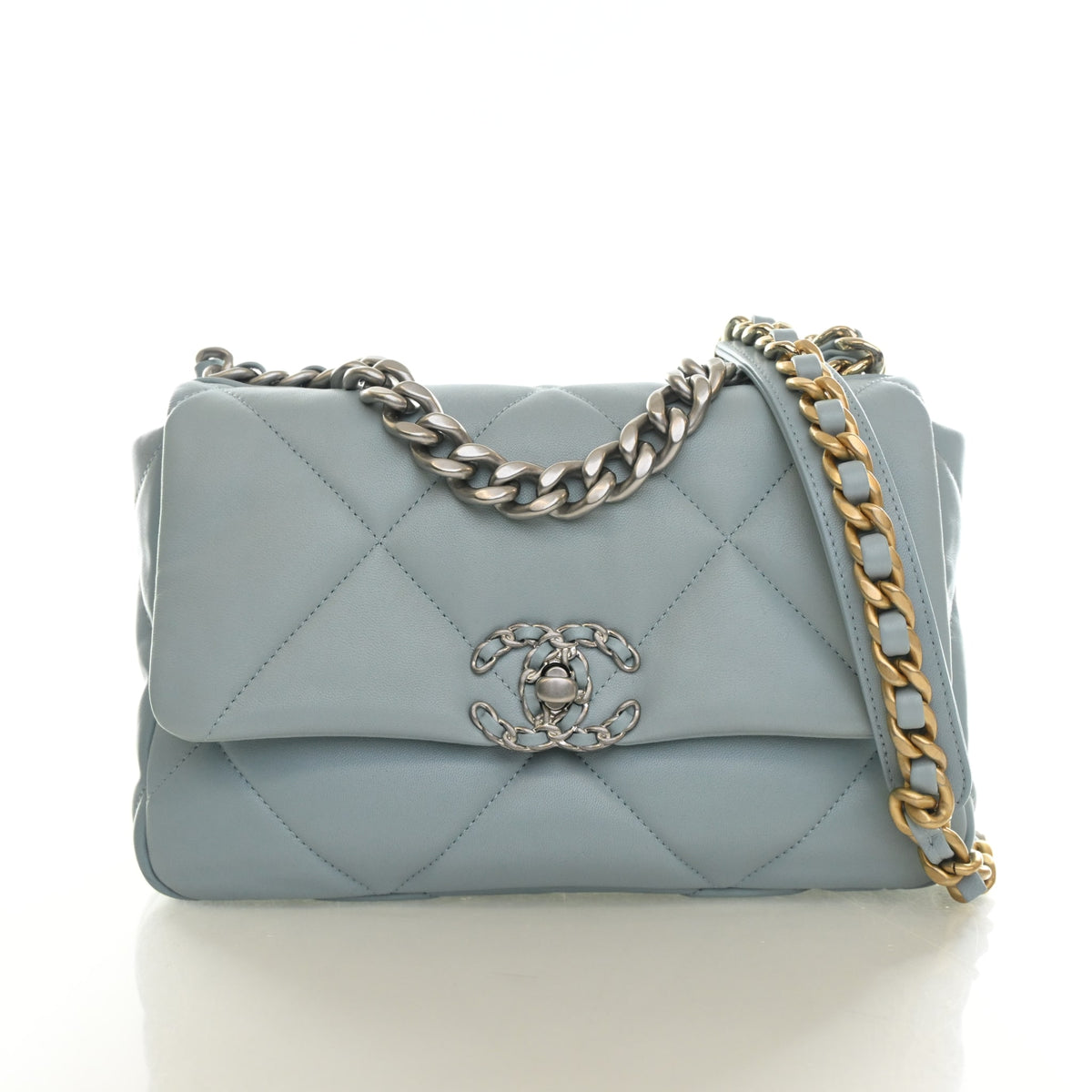 Chanel Medium Lambskin 19 Flap Bag, photo 1 of 14