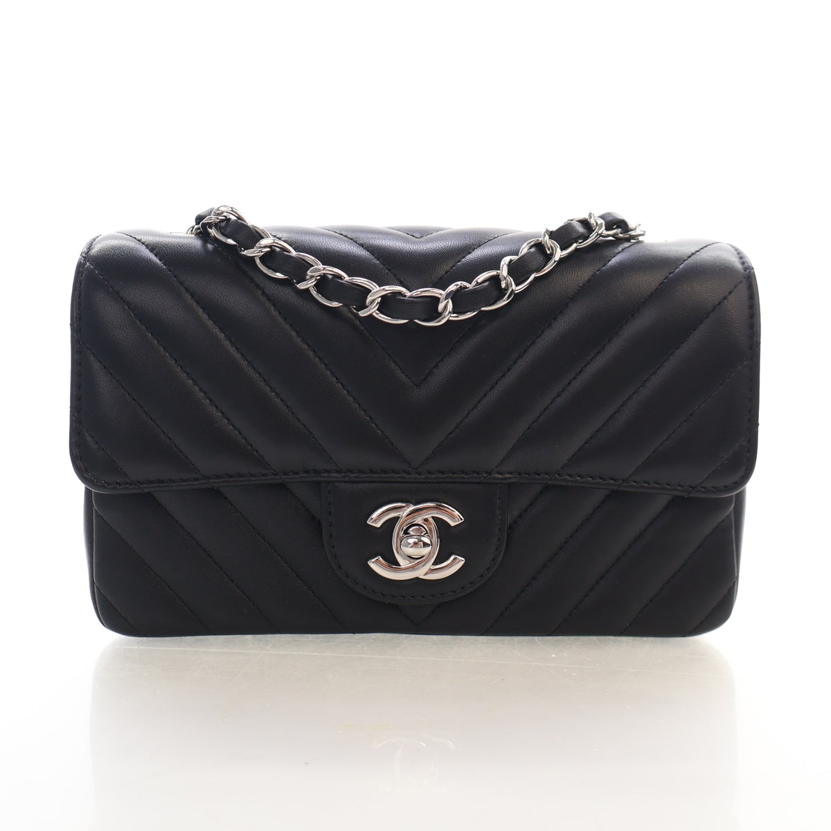 Chanel Mini Lambskin Rectangular Flap Bag, photo 1 of 2