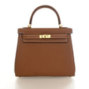 Hermes Gold Togo Kelly 25