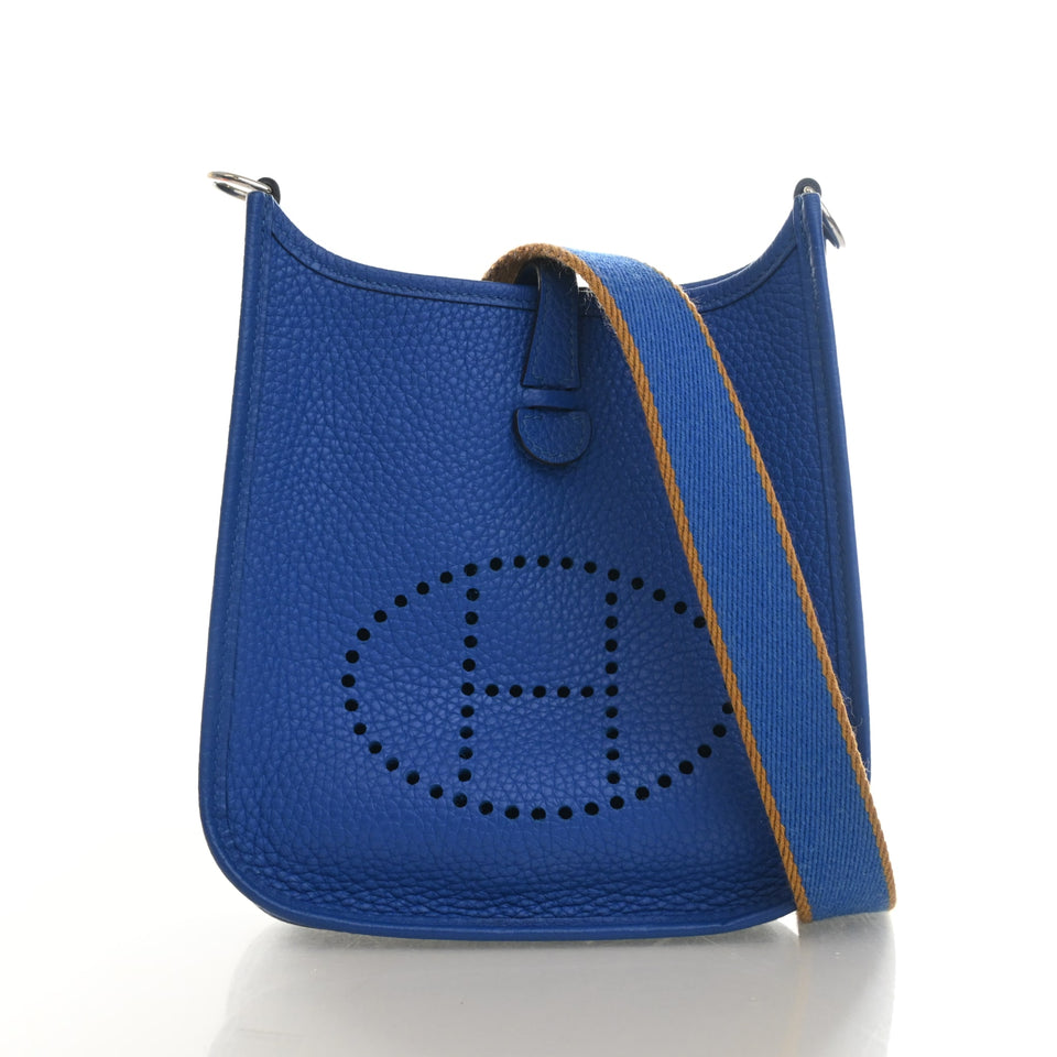 Hermes Bleu Zellige Clemence Evelyne TPM 16