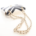 Chanel Mini Chevron Clutch ...