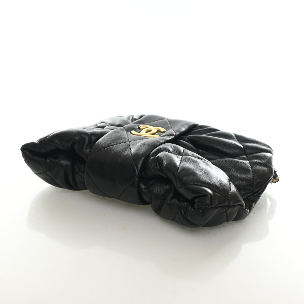 Chanel Mini Lambskin Bow Clutch With Chain, photo 7 of 13