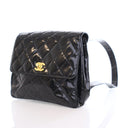 Chanel Vintage Patent Quilt...