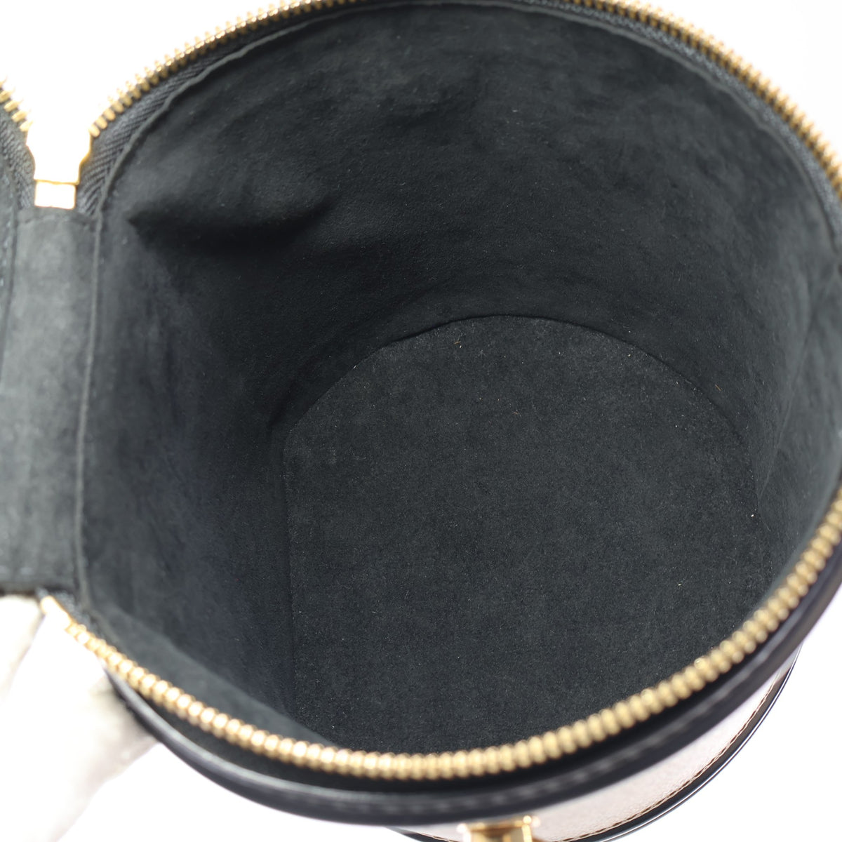 Pre-Owned Louis Vuitton Reverse Monogram Cannes, open interior with lining, photo 14 of 15