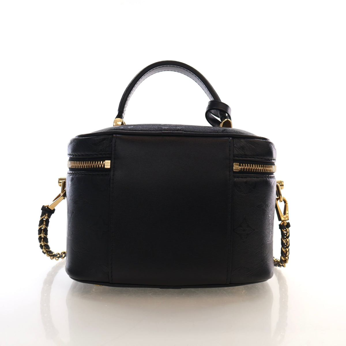 Pre-Owned Louis Vuitton Vanity PM Monogram Embossed Lambskin, front view, photo 10 of 14