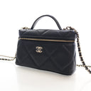 Chanel Caviar Slim Vanity T...