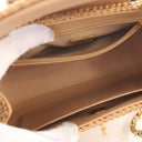 Chanel Nano Raffia Kelly Sh...