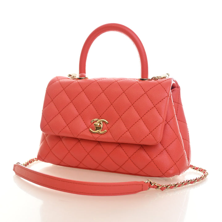 Chanel Small Caviar Coco Handle Bag
