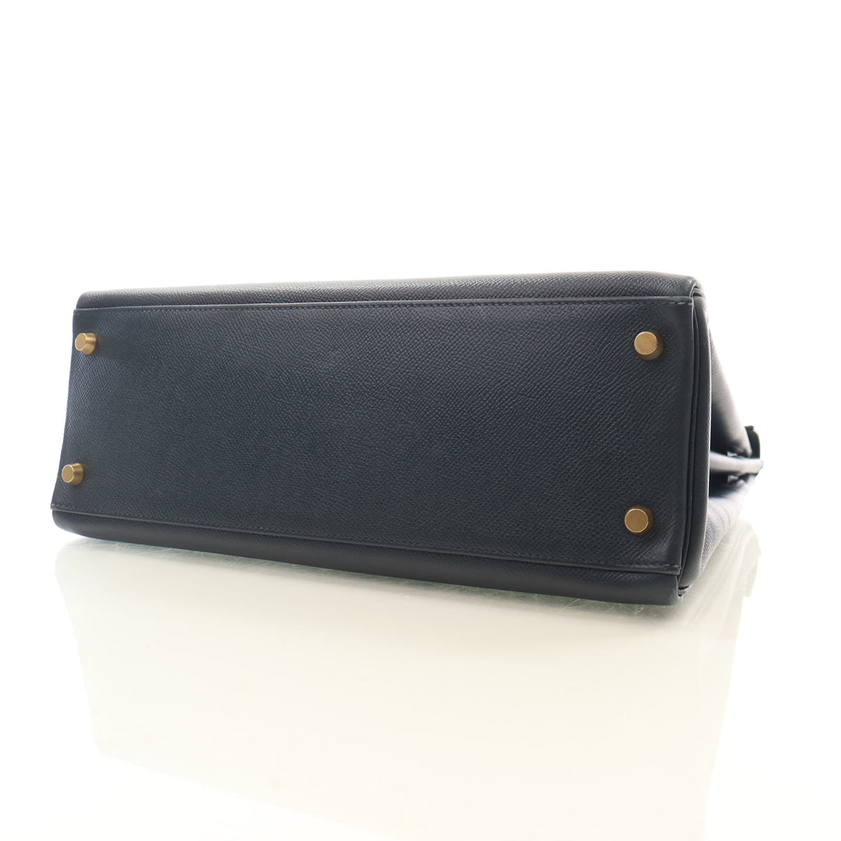 Hermes Vintage Bleu Marine Courchevel Kelly 32, photo 7 of 23