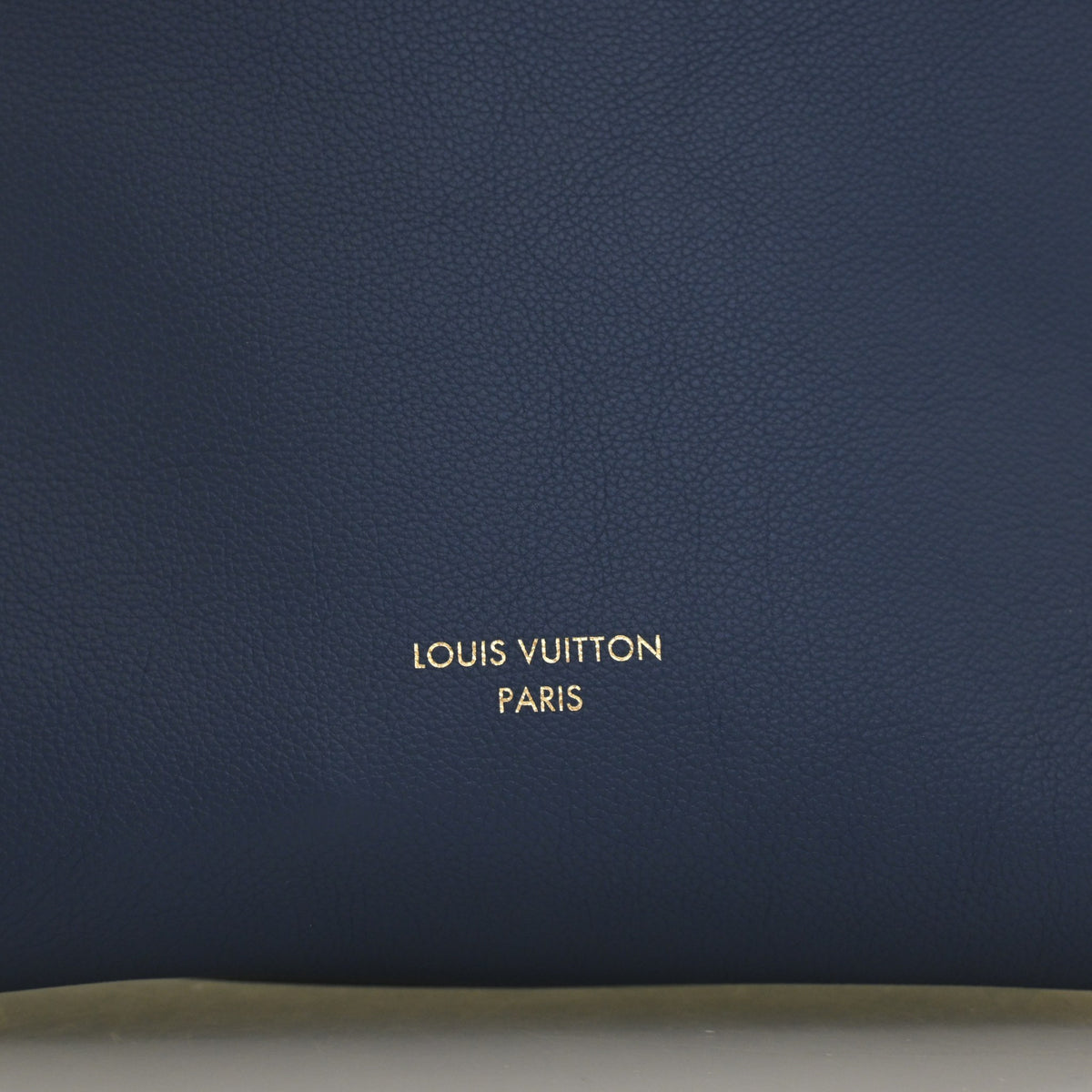 Pre-Owned Louis Vuitton Hobo MM Calfskin Lowkey, logo detail