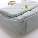 Chanel Mini Lambskin Square...