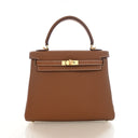 Hermes Gold Togo Kelly 25