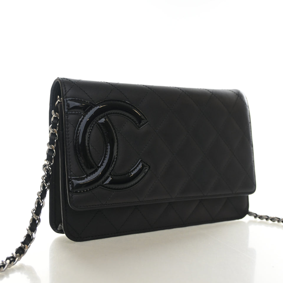 Chanel Calfskin Cambon Ligne Wallet On Chain (WOC)