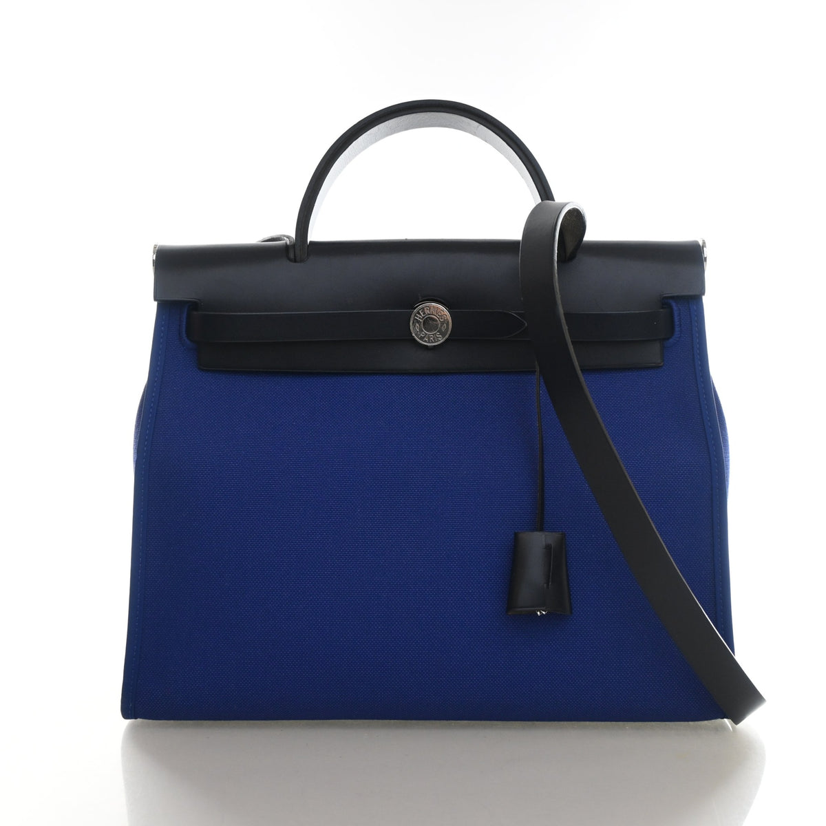 Hermes Bleu Electrique Toile Herbag Zip 31, photo 1 of 18