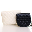 Chanel Lambskin Quilted Sid...