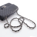Chanel Mini Black Caviar Ch...