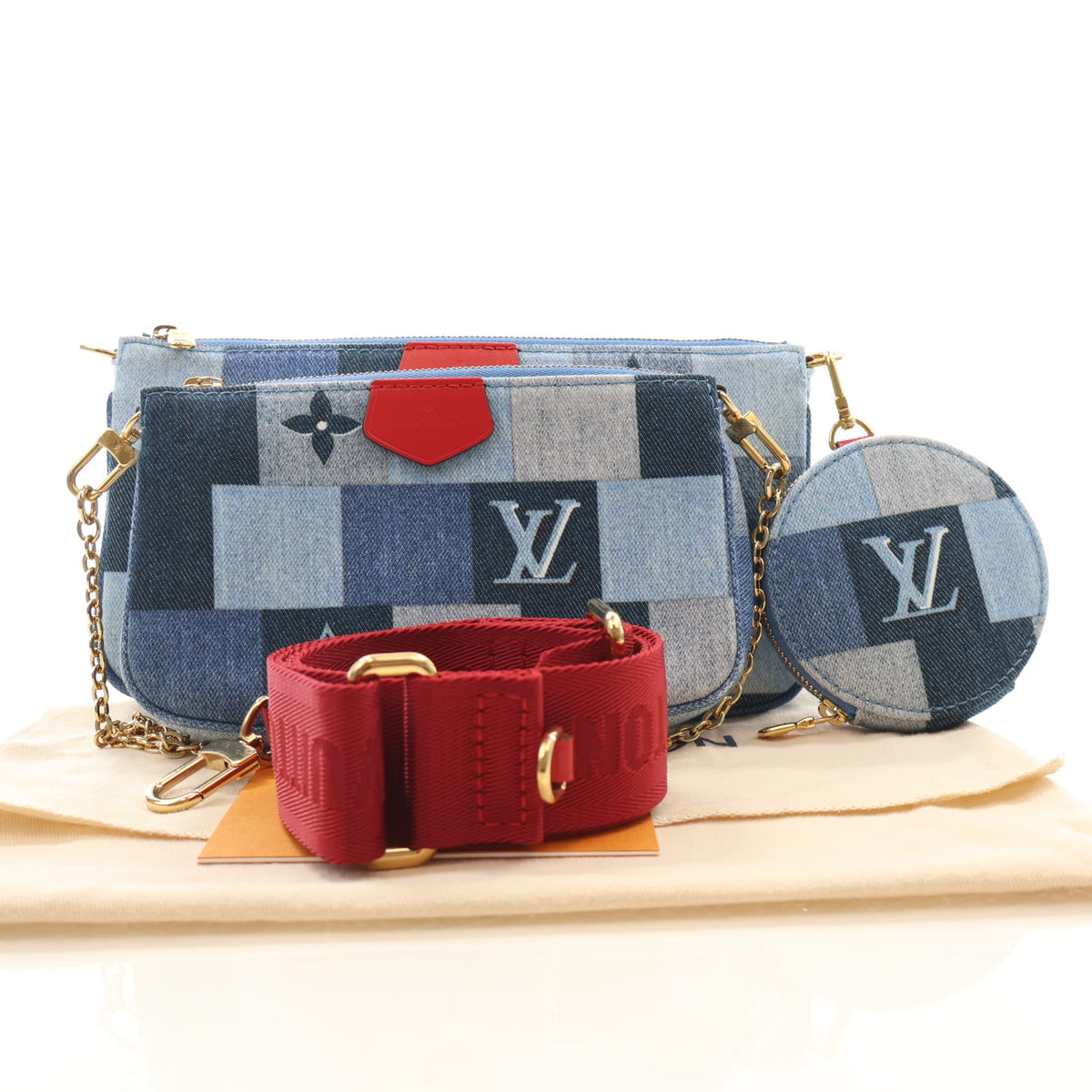 Louis Vuitton Monogram Denim Multi-Pochette Accessoires, photo 17 of 17