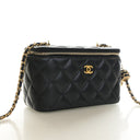 Chanel Small Lambskin Pearl...
