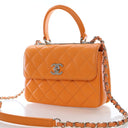 Chanel Mini Lambskin Trendy...