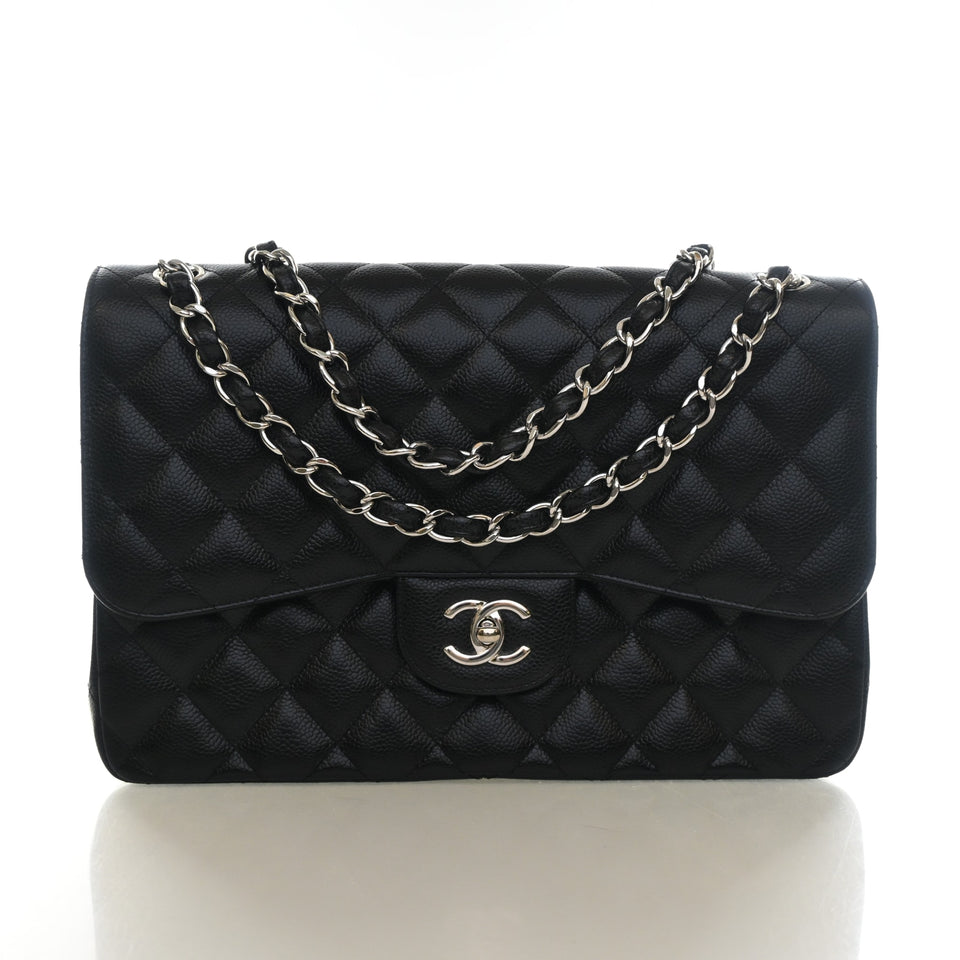 Chanel Jumbo Caviar Classic Double Flap Bag