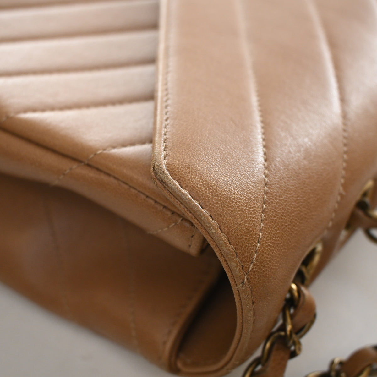 Chanel Large Lambskin Chevron Envelope Double Flap, photo 19 of 21
