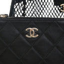 Chanel Mesh Clutch Chain Bag