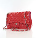 Chanel Jumbo Patent Classic...