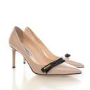 Product - Prada Patent Bow ...