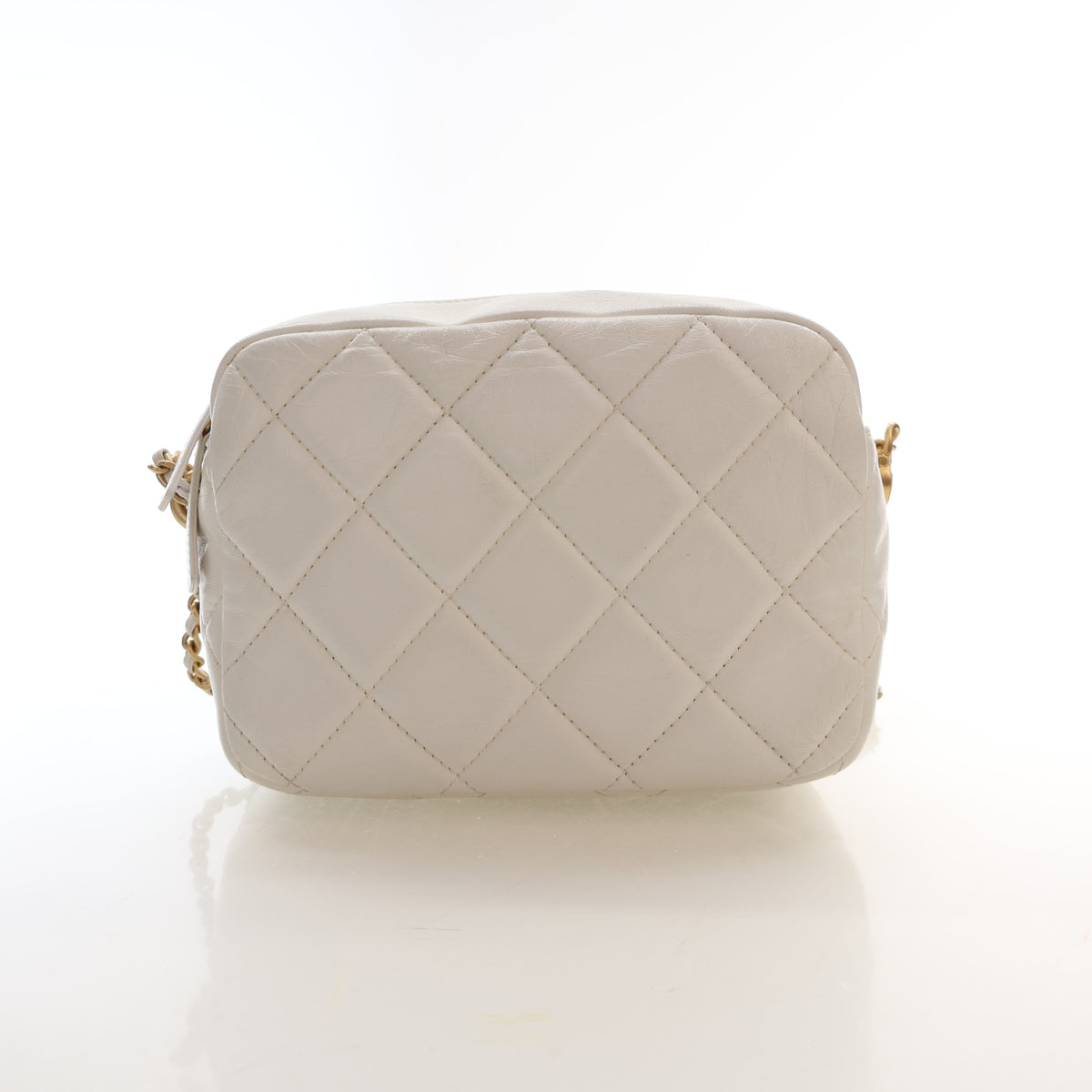 Pre-Owned Chanel Case Mini Lambskin My Perfect Camera, back view