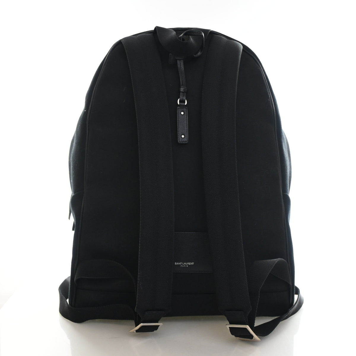 Saint Laurent Mixed Fibers Studded Backpack, photo 11 of 14