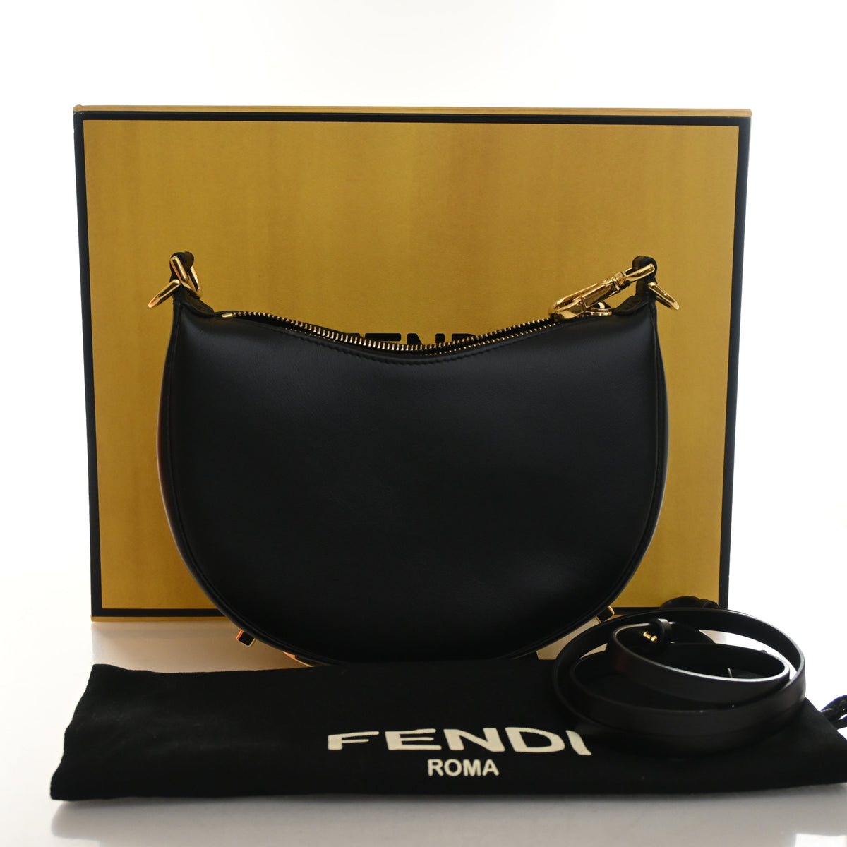 Fendi Mini Calfskin Fendigraphy Hobo, photo 14 of 14