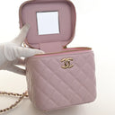 Chanel Caviar Top Handle Va...